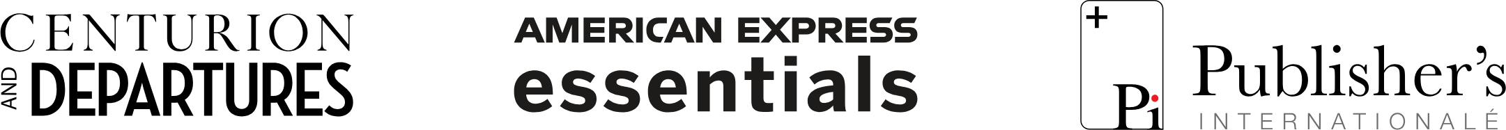 Centurion and Departures, American Express essentials, Publisher's Internationale