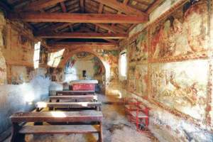 Istrian frescoes: The Church of St. James, Bačva