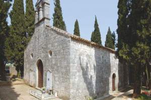 Istrian frescoes: The Church of St. Agatha, Kanfanar