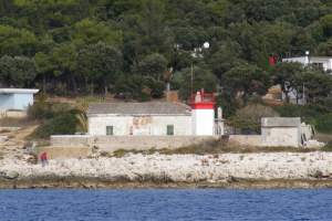 The lighthouse of Cape Crna Punta