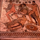 The mosaic of the punishment of Dirke