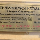 Die Sternwarte von Višnjan